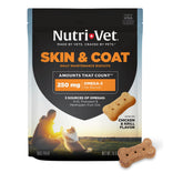 Nutri‑Vet paquet avant montrant l’étiquette et bénéfice peau pelage