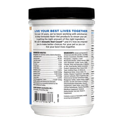 Nutri-Vet poudre gros plan texture fine facilitant le mélange