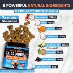 Nutribark chew en forme d'os illustrant facilité d'administration