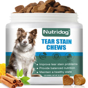 Nutridog emballage devant montrant produit et bénéfice esthétique