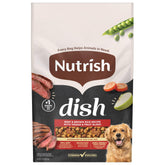 Nutrish sachet 23 lb face montrant emballage et branding pour choix éclairé