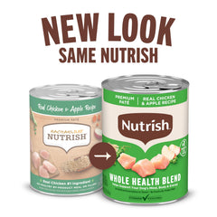 Nutrish close-up texture de la pâté, montre onctuosité et appétence