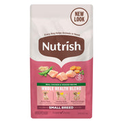 Nutrish paquet avant montrant l’étiquette et bénéfice appétence