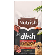 Nutrish sac avant montrant l’emballage et bénéfice ingrédients visibles