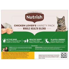 nutrish portion individuelle 2,8 oz idéale pour service facile