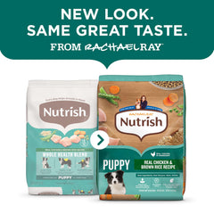 Nutrish gros plan croquettes montrant texture appétente et qualité
