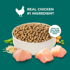 Nutrish tableau alimentation affichant guides de portions pratiques
