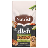 Nutrish sac face avant montrant l’étiquette et bénéfice qualité