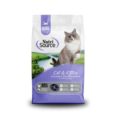 NutriSource sachet avant offrant une alimentation complète et savoureuse