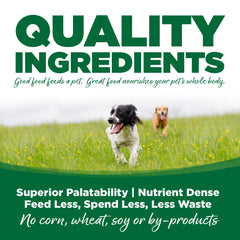 NutriSource croquettes en vrac montrant consistance et uniformité bénéfique