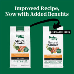 Nutro gros plan sur la texture des croquettes pour une digestion facilitée