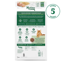Nutro gros plan des croquettes montrant texture digeste et appétente