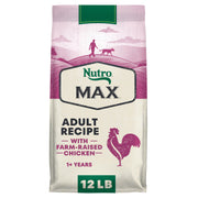 Nutro Max emballage face montrant informations et bénéfices pour santé