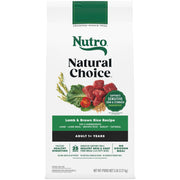 Nutro pack avant 5 lb montrant emballage clair et informations produit