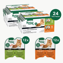 Nutro gros plan sur la texture pâté soulignant l’appétence et l’hydratation