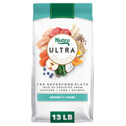 Nutro sachet face montrant l’emballage et bénéfice qualité
