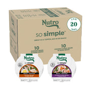 Nutro boîte avant de l'emballage montrant la marque et l'appétence