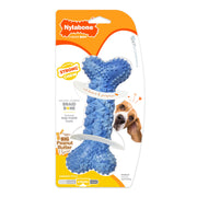 Nylabone vue de face montrant la forme tressée et la prise facile