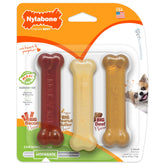 Nylabone os face avant montrant la forme ergonomique et attirante