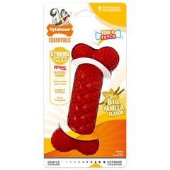 Nylabone Fun N Fit vue avant montrant la forme tressée et robustesse pour jeu durable