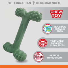 Nylabone gros plan sur 4 grips pattes pour meilleure prise