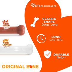 Nylabone os rincé dans une gamelle pour entretien facile