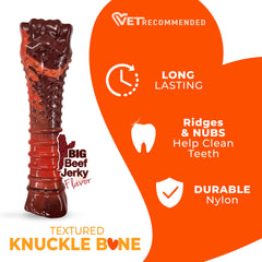 Nylabone chien x-large mâchant jouet avec satisfaction