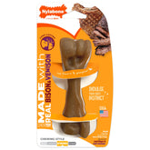 Nylabone os femur face avant montrant emballage et bénéfice propreté