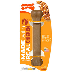 Nylabone os original devant packaging montrant durabilité et attraction