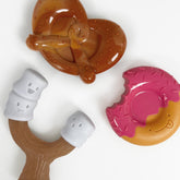 Nylabone face avant du paquet montrant le lot de 3 jouets et bénéfice durabilité