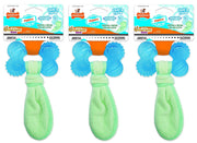 Nylabone front montrant le lot de trois jouets et bénéfice apaisant pour chiots