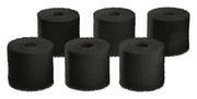 OASE emballage du pack de six mousses au charbon, remplacement rapide