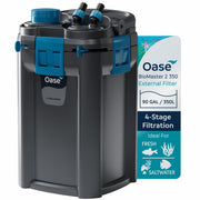 OASE BioMaster 2 vue frontale montrant boîtier compact et bénéfice silence