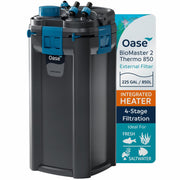 OASE BioMaster 2 Thermo 850 vue avant montrant boîtier compact et bénéfice silence