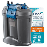 OASE FiltoSmart Thermo 200 vue frontale montrant design compact et discrétion