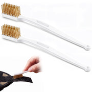 OBreezify vue avant de la brosse montrant forme et prise ergonomique