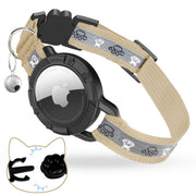 Odokele collier face avant montrant l'emplacement AirTag et design sécurisé