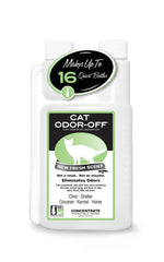 Odorcide flacon 16 oz montrant l'étiquette et un parfum frais