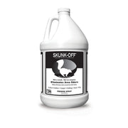 Odorcide Skunk Off packaging face montrant récipient et usage sécuritaire