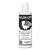 Odorcide Skunk Off packaging visible avec étiquette claire et bénéfice neutralisation rapide