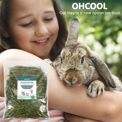 Ohcool foin dans enclos engageant pour enrichissement animal