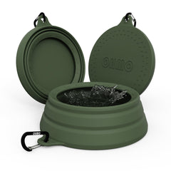 OHMO gamelle pliable face avant montrant stabilité et capacité
