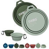 OHMO gamelle pliable face avant, compact et pratique pour voyage
