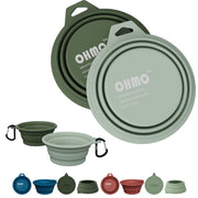 OHMO gamelle pliable face avant, compact et pratique pour voyage