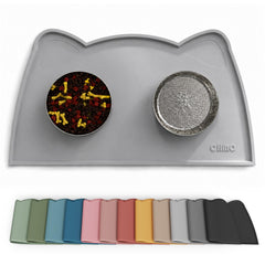 OHMO tapis face avant gris clair montrant protection des sols