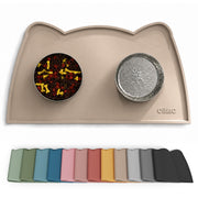 OHMO tapis face avant beige montrant protection du sol et esthétique