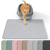 OHMO tapis face avant montrant design anti-dispersion pour sols propres