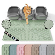 OHMO tapis face avant vert sauge protégeant le sol