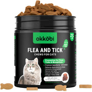 OKKÖBI emballage avant montrant 200 chews et bénéfice praticité