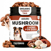 OKKÖBI emballage avant montrant le mélange de cinq champignons et informations-clés